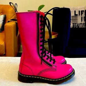 Hot Pink Doc Martens Size 6